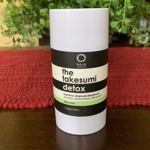Kaia Naturals bamboo charcoal deodorant